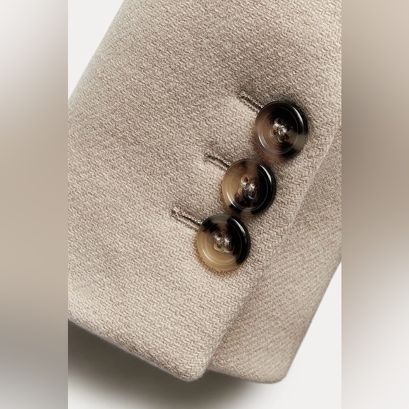 ZARA NEW WITH TAGS COAT WITH MANTECO WOOL ZW COLLECTION BLOGGER’S FAVORITE 😍 - Picture 12 of 15